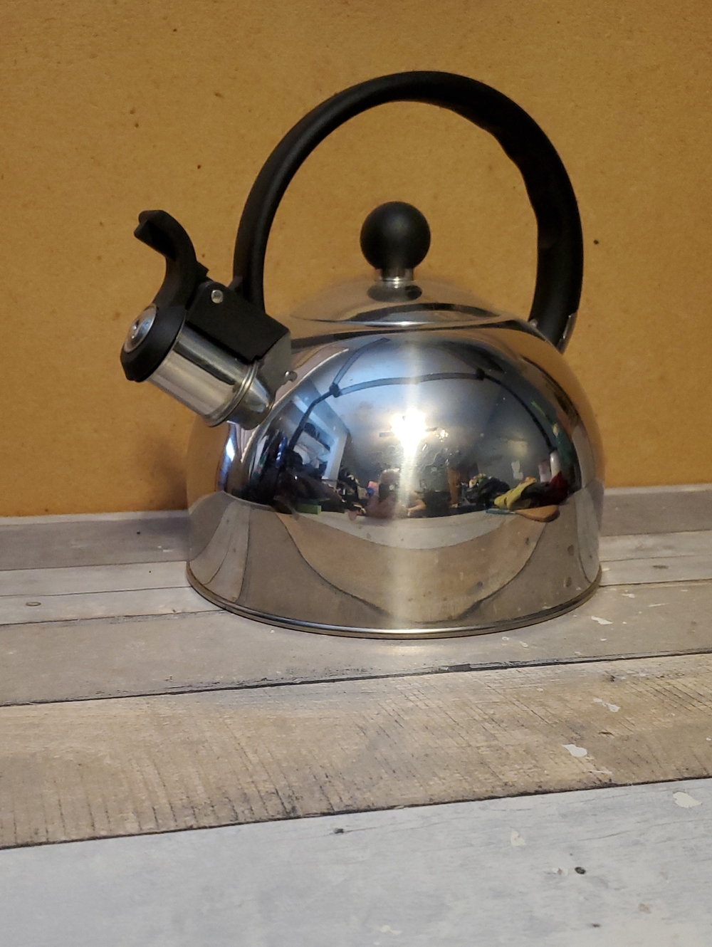 Martha Stewart Essentials Stainless Steel Tea Kettle 1.5-Quart